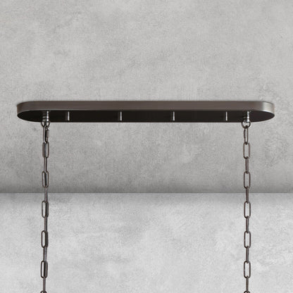 Ghiaccio Oval Chandelier