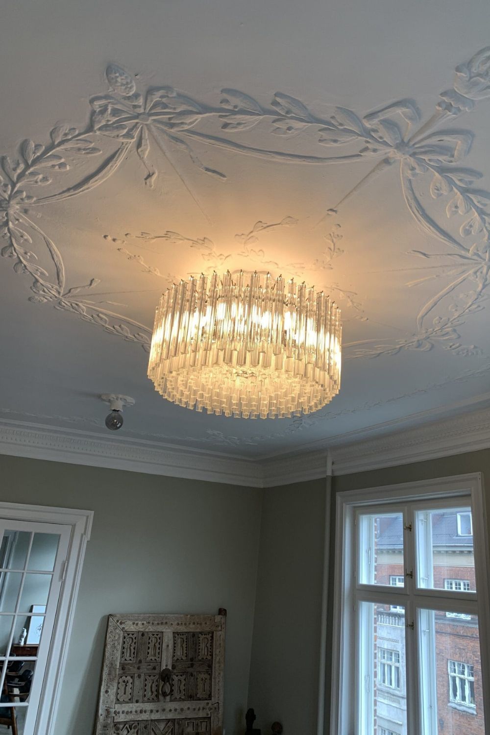Art Transparent Prism Triedri Chandelier - view 3 | everlamps