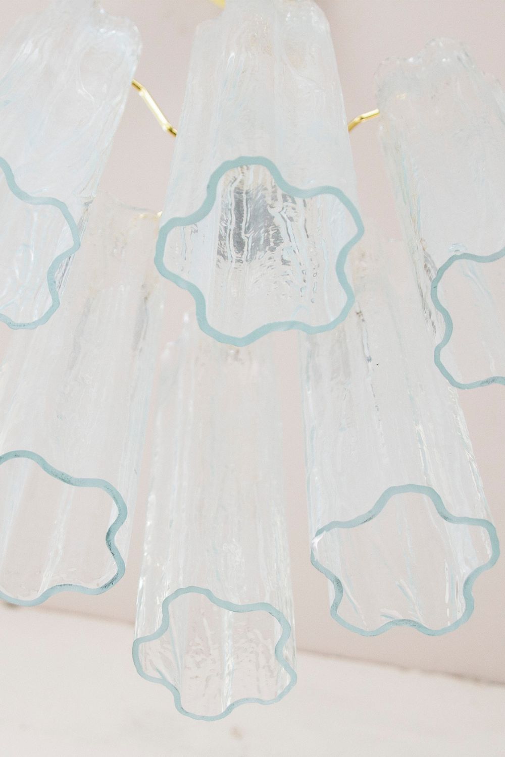 Clear Glass Tronchi Suspension Lamp - view 10 | everlamps