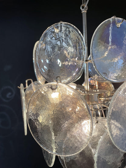 Iridescent Mid-Century Modern Art Chandelier - view 16 | everlamps