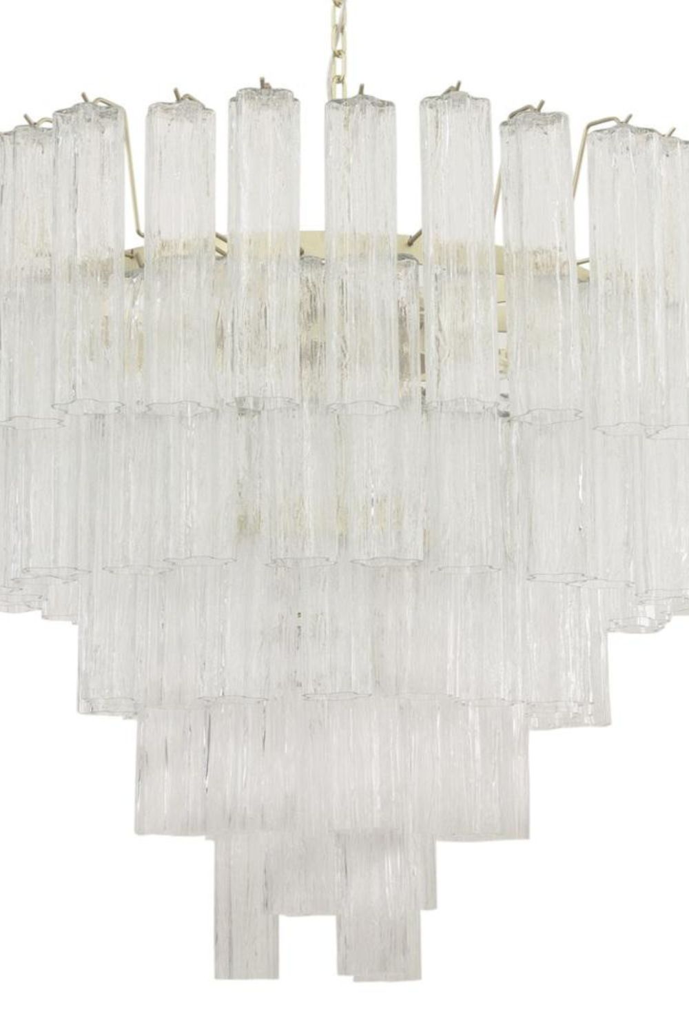 1990s Tronchi Art Glass Cascade Chandelier - view 7 | everlamps