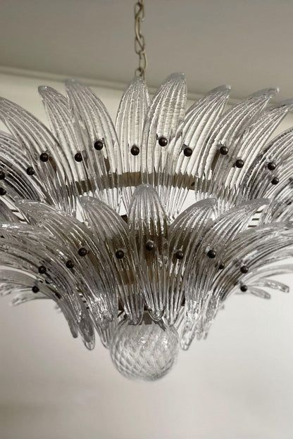 Original Art Palmette Crystal Chandelier - view 12 | everlamps