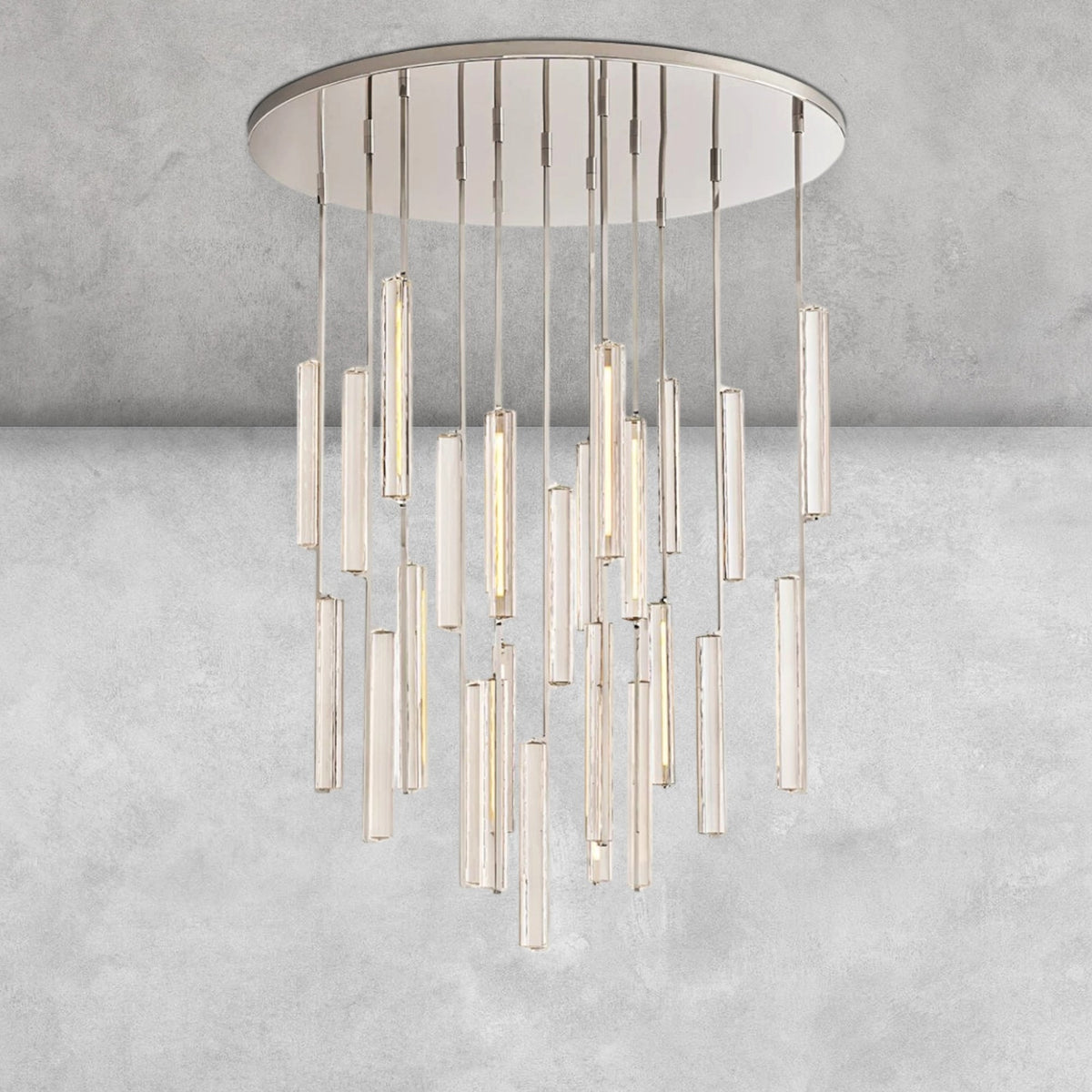Milano Crystal Round Chandelier 24‘’ 40‘’ 56‘’