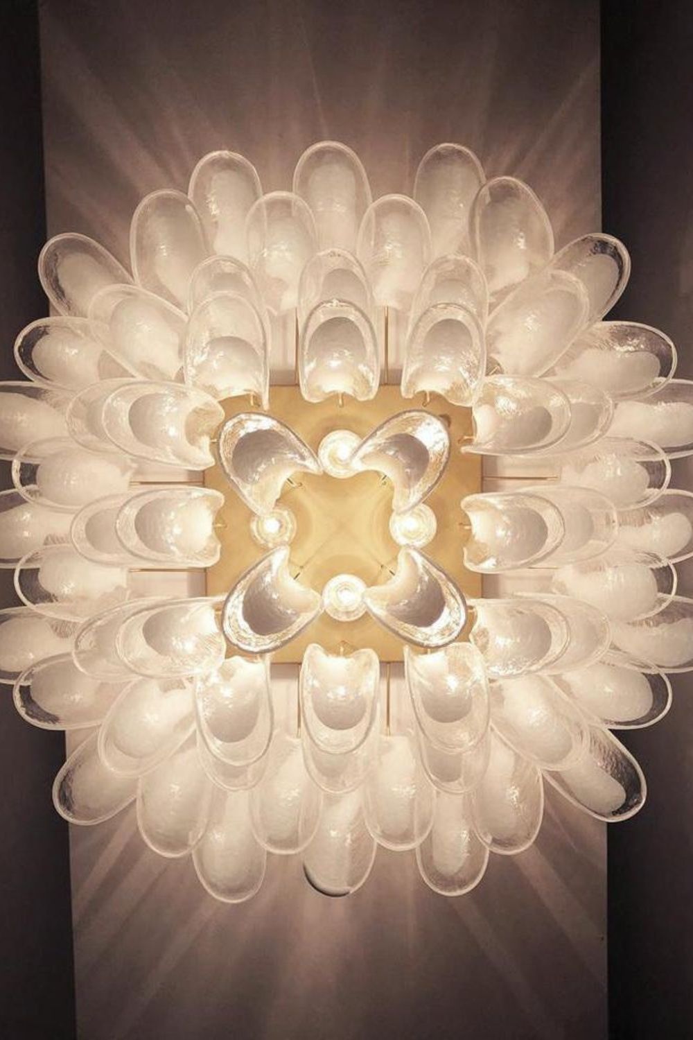 Vintage Art Handcrafted Petal Ceiling Lamp - view 5 | everlamps