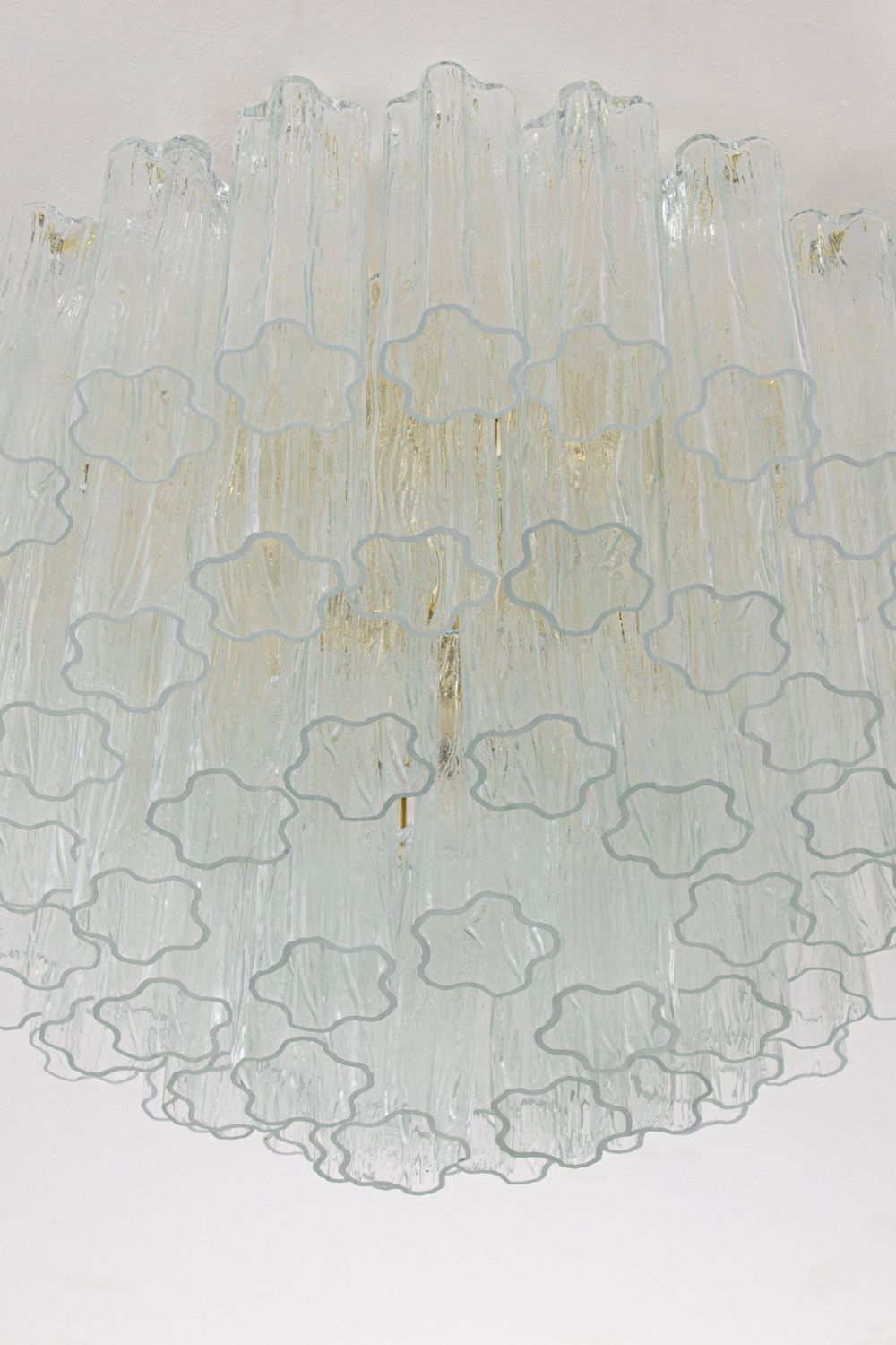 Clear Art Glass Tronchi Ceiling Light - view 6 | everlamps