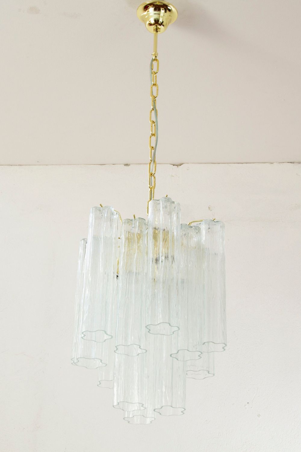 Tronchi Italy clear Art Glass Chandelier - view 5 | everlamps