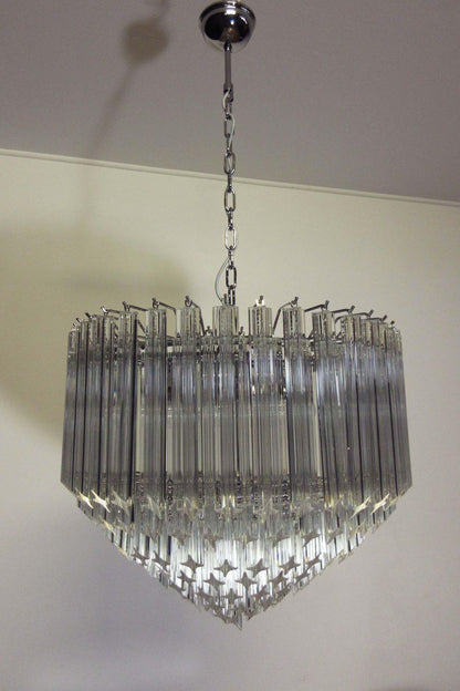 Contemporary Art Quadriedri Prism Chandelier - view 9 | everlamps