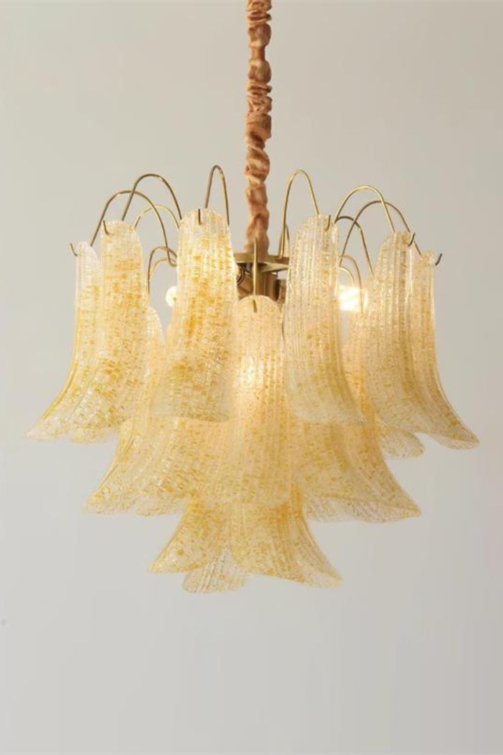 Mazzega Art colorful glass chandelier - view 6 | everlamps