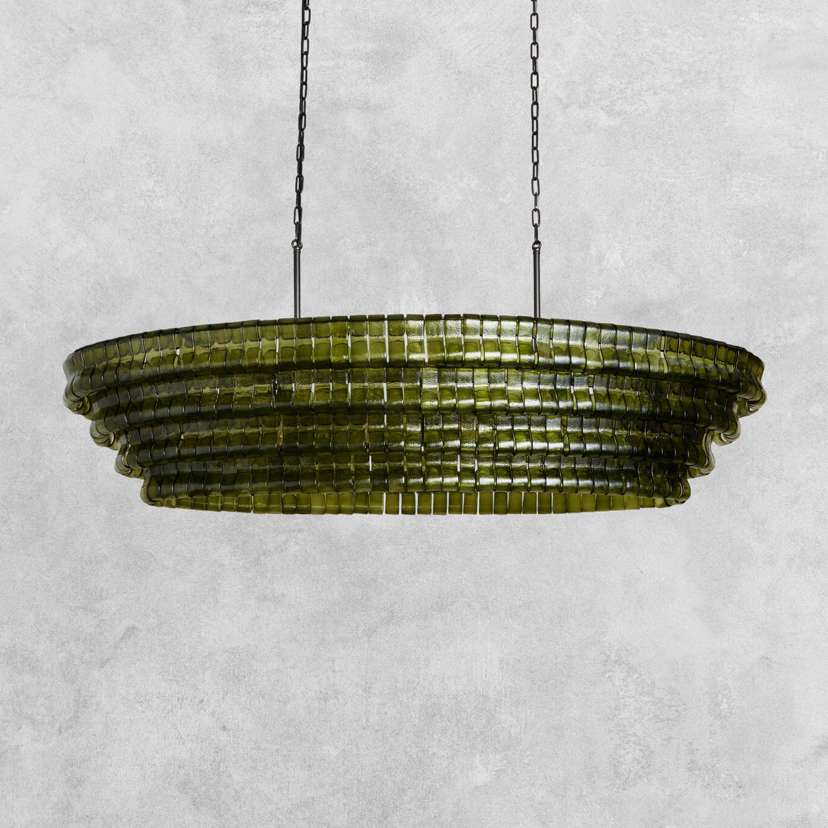 Ghiaccio Oval Chandelier