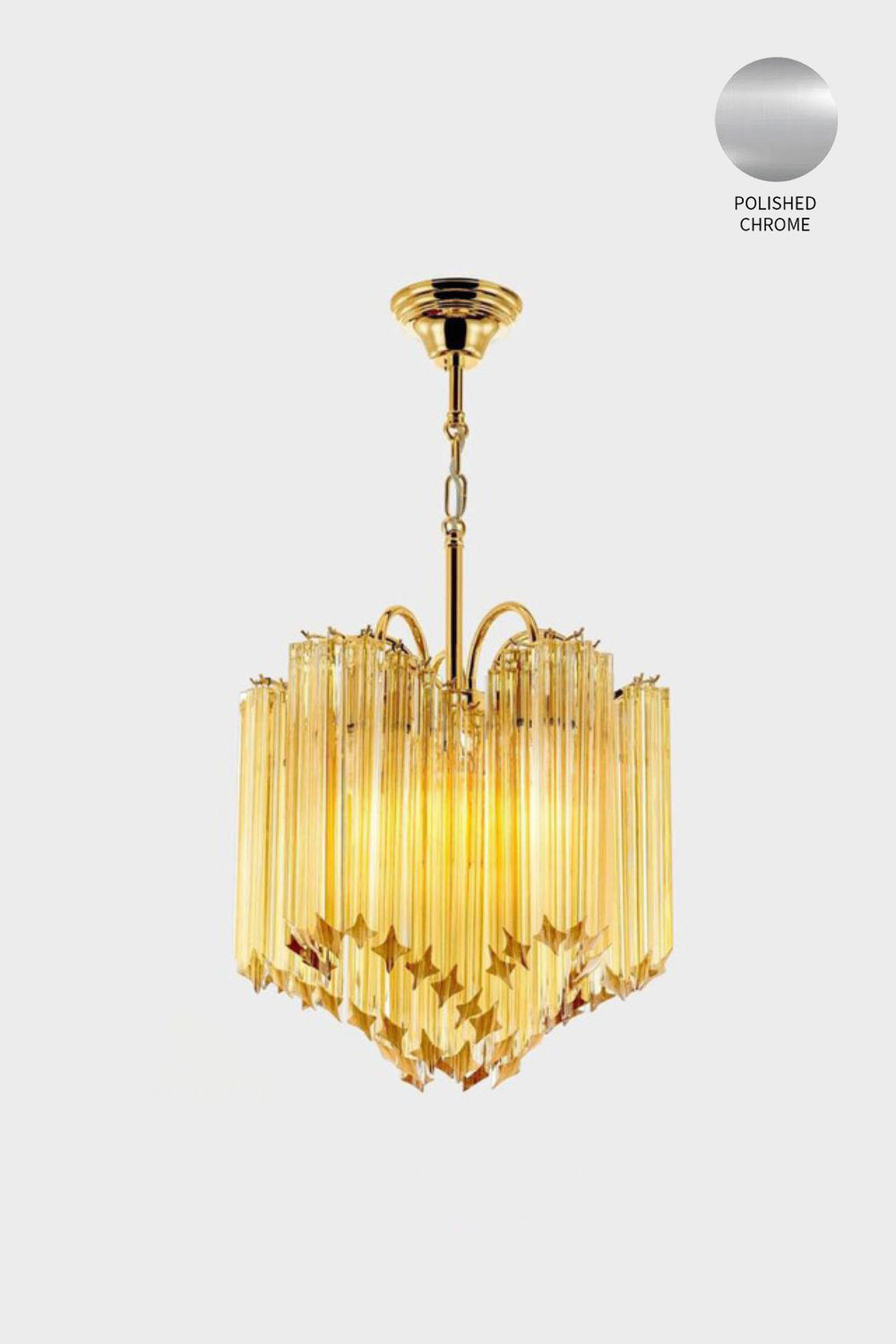 Quadriedri Crystal Art Chandelier - view 16 | everlamps