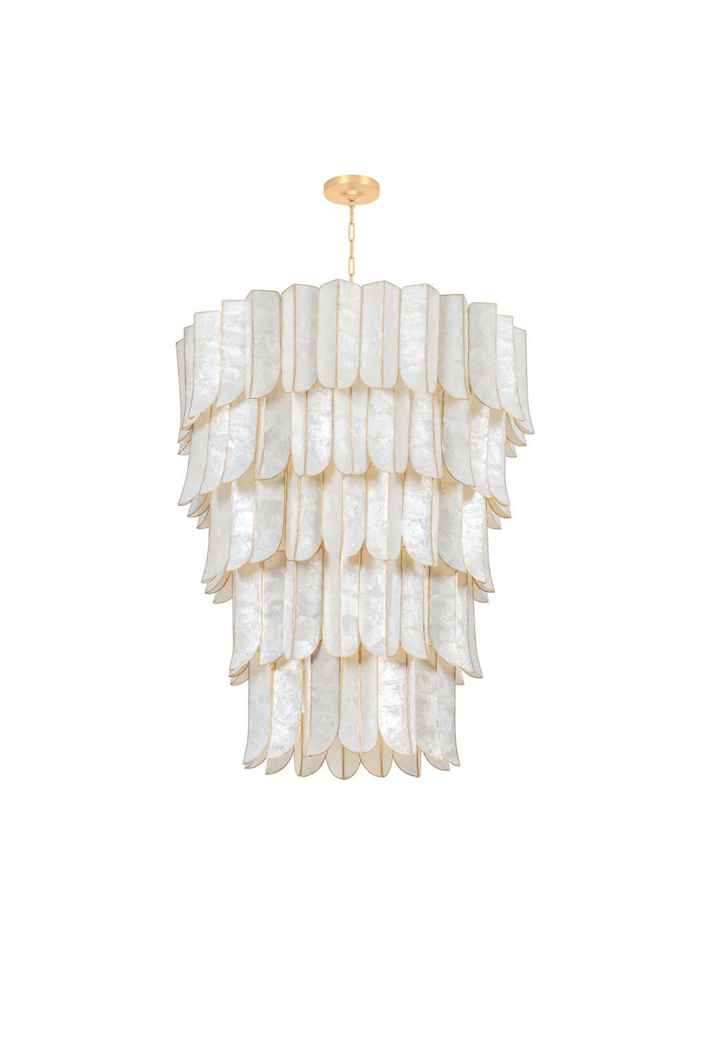 French Retro Shell Chandelier | everlamps