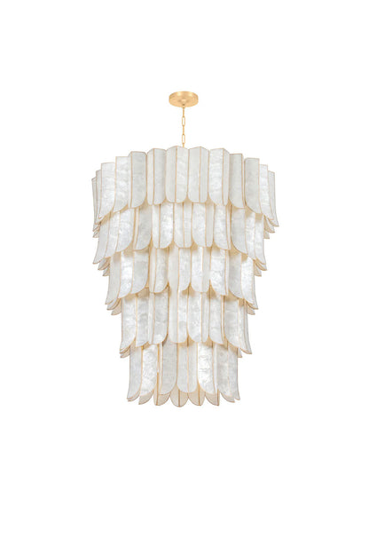 French Retro Shell Chandelier | everlamps