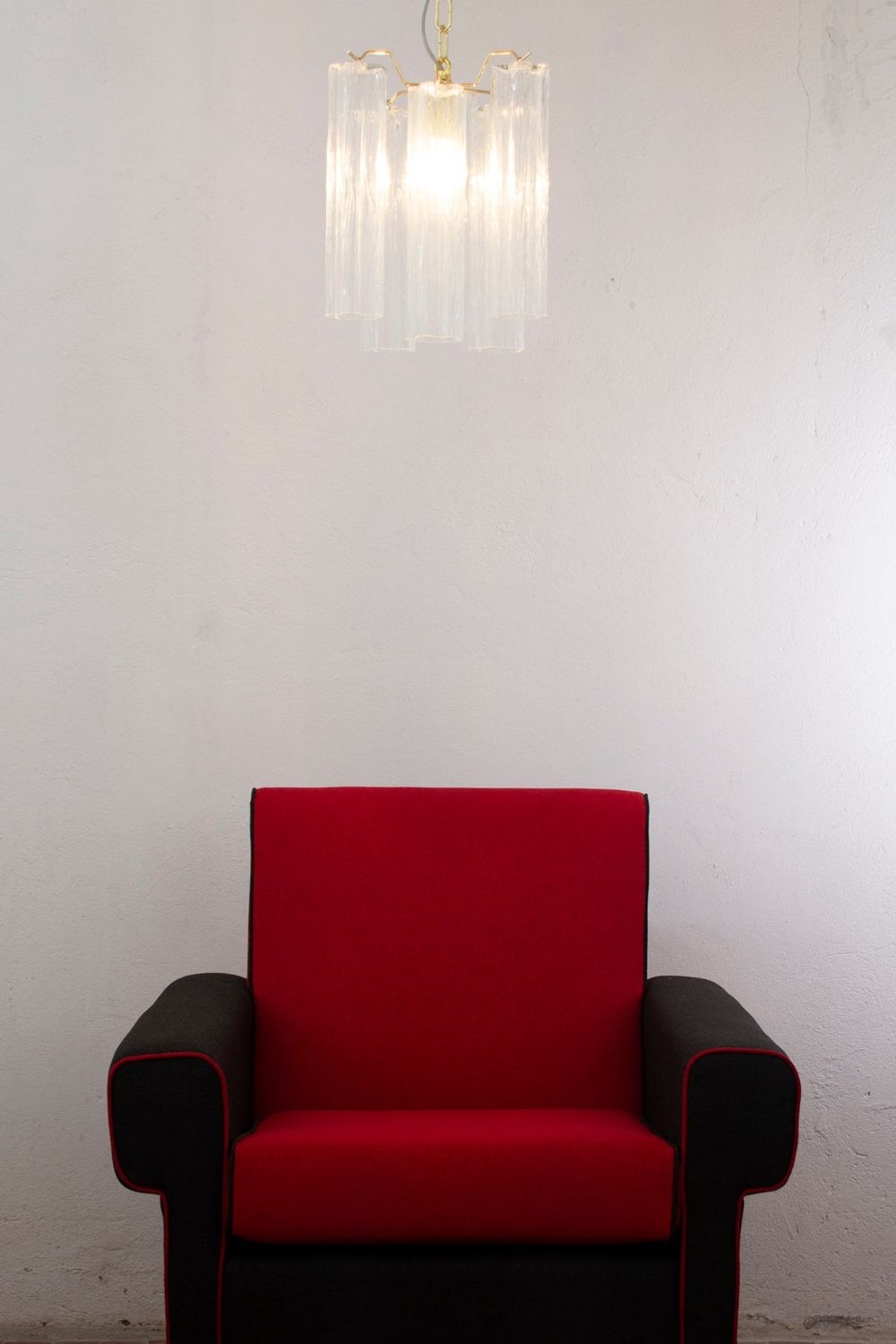 Clear Glass Tronchi Suspension Lamp - view 4 | everlamps