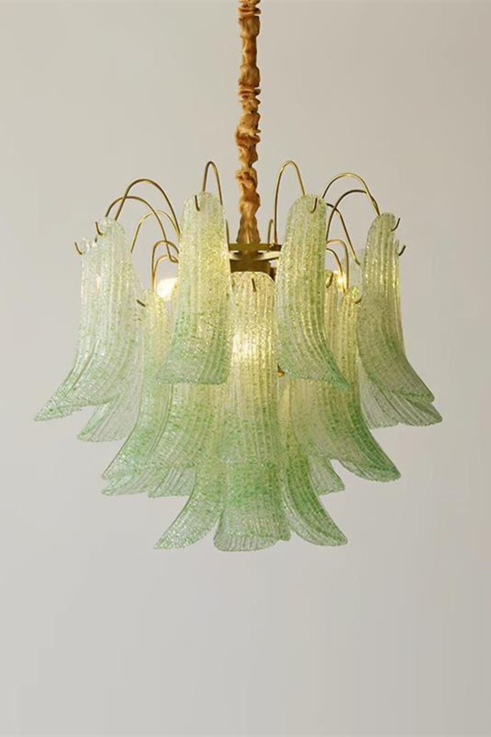 Mazzega Art colorful glass chandelier - view 7 | everlamps