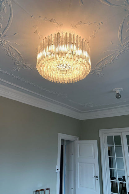 Art Transparent Prism Triedri Chandelier - view 7 | everlamps