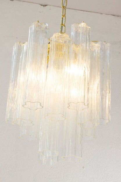 Tronchi Italy clear Art Glass Chandelier - view 6 | everlamps