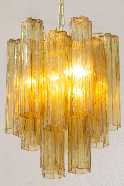 Italian Smoked Art Glass Pendant Light - view 7 | everlamps