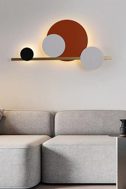 4 Circle LED Wall Light - view 3 | everlamps