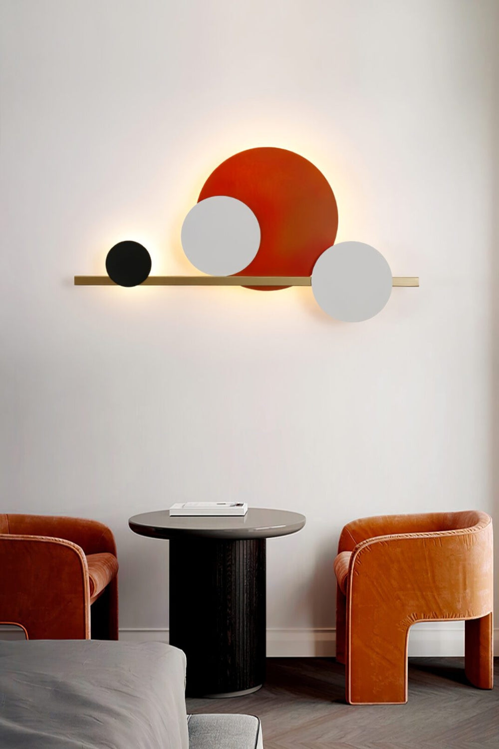 4 Circle LED Wall Light - view 4 | everlamps