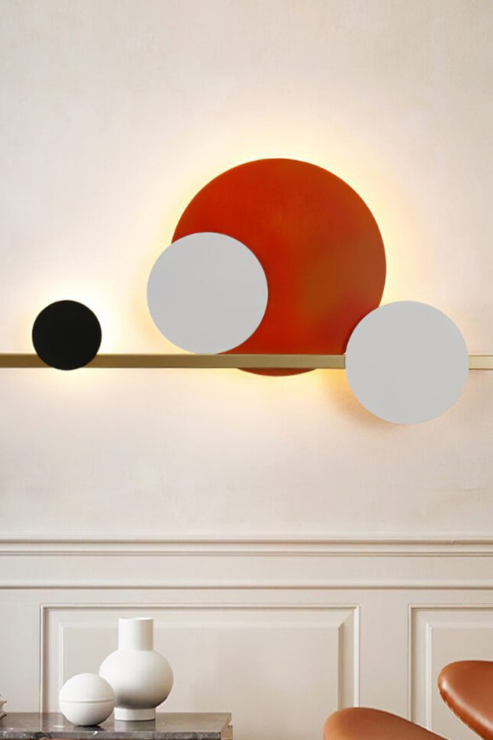 4 Circle LED Wall Light - view 8 | everlamps