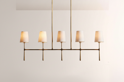 Rhodes Linear Chandelier 5 / 6 Light - Everlamps