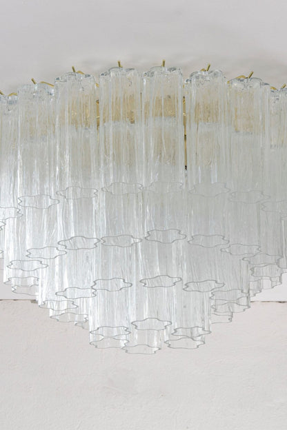 Clear Art Glass Tronchi Ceiling Light - view 4 | everlamps