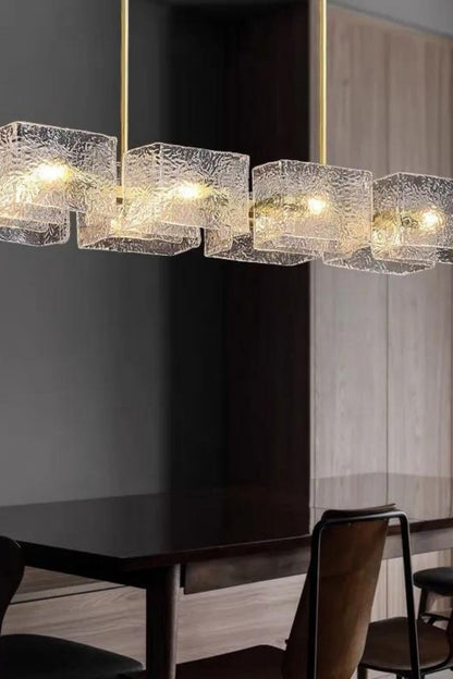 long water ripple Chandelier - view 3 | everlamps
