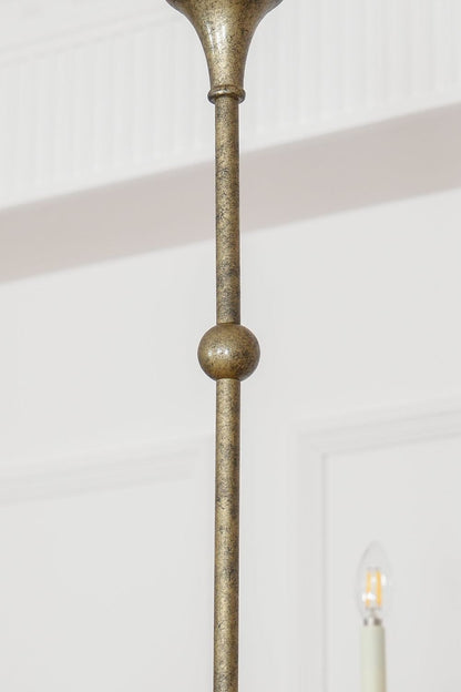 Rustic Vintage Cecil Chandelier - view 21 | everlamps
