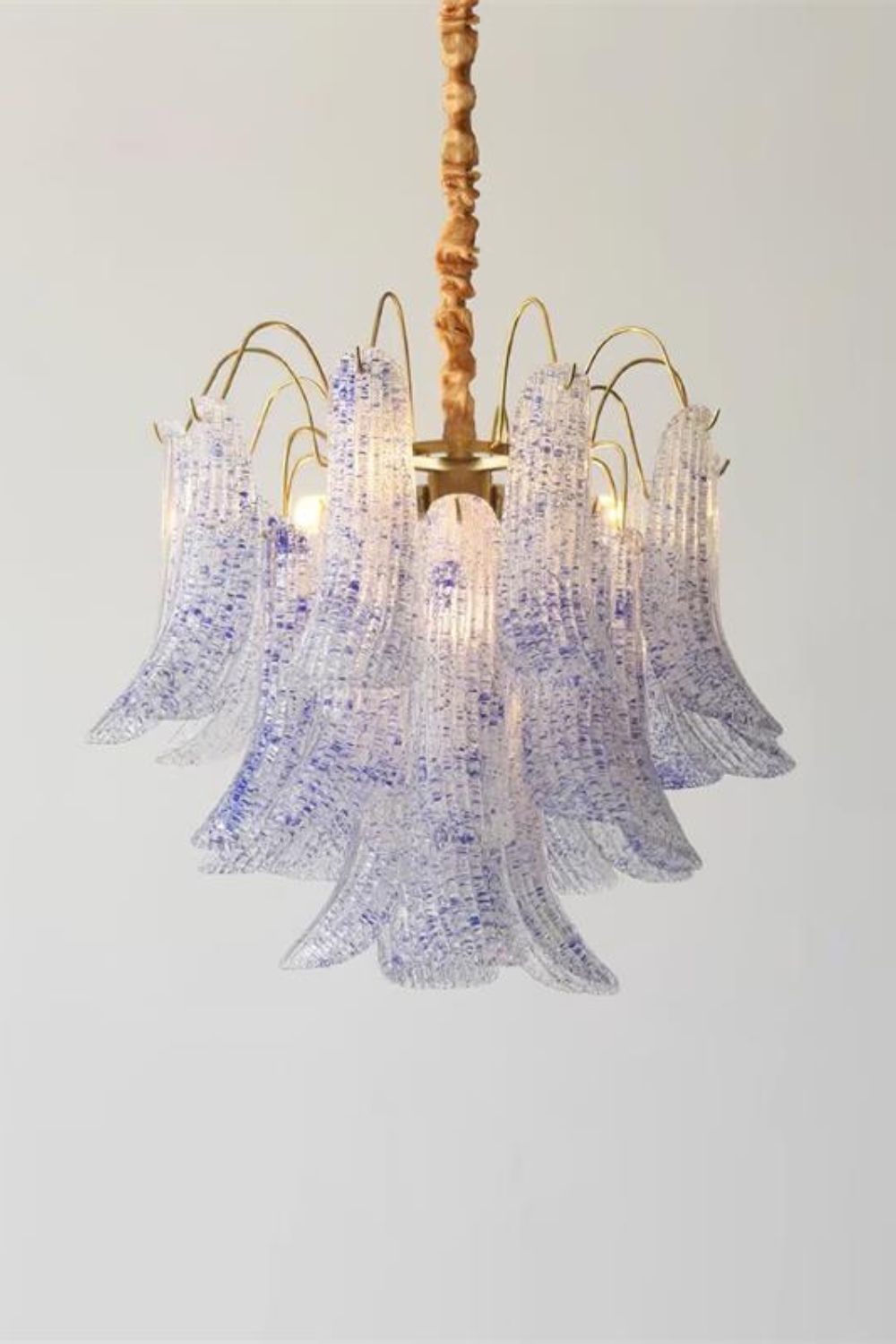 Mazzega Art colorful glass chandelier - view 4 | everlamps