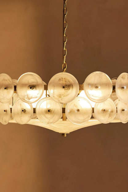 Italian Art glass Lorenzo chandelier - view 25 | everlamps