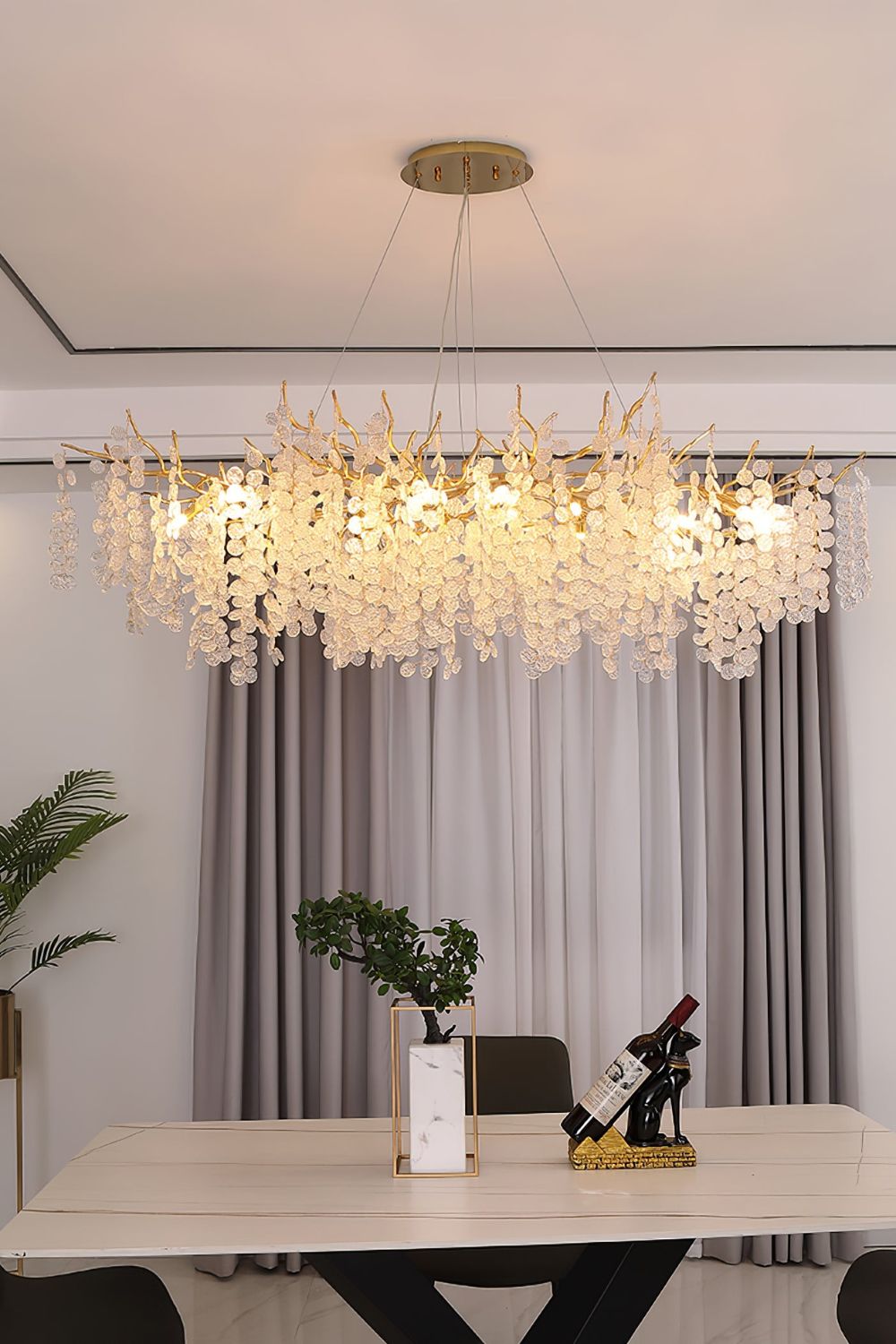 Shiro Noda Crystal Chandeliers - everlamps