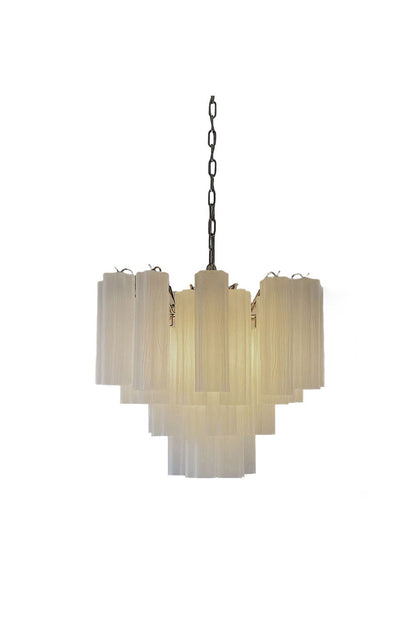 Art Opal Tube  Chandelier - 36 tubes | everlamps