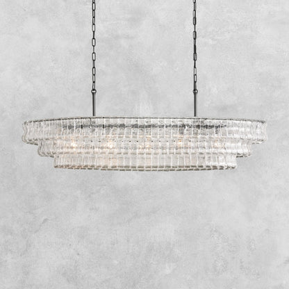 Ghiaccio Oval Chandelier