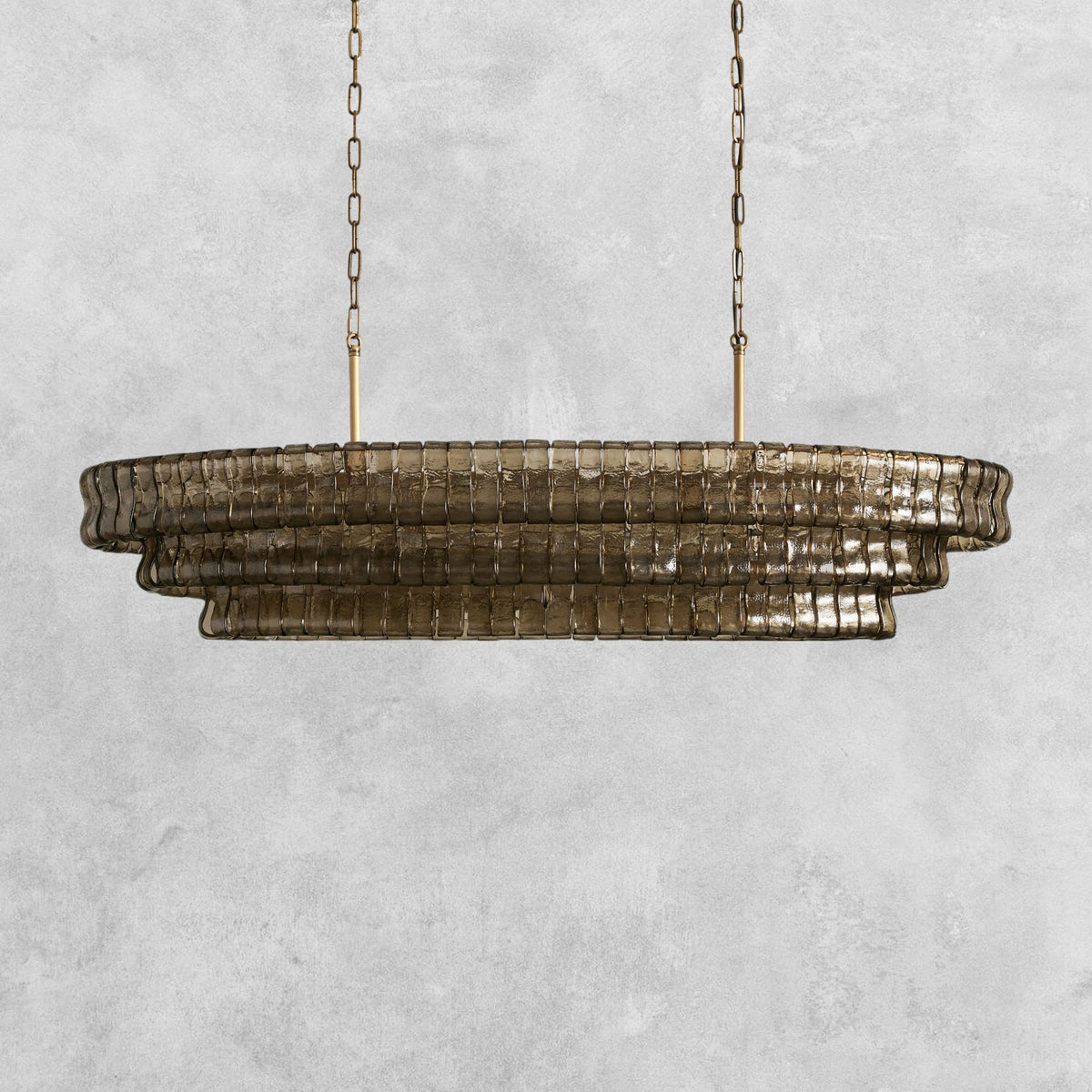 Ghiaccio Oval Chandelier