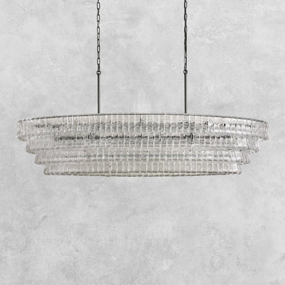 Ghiaccio Oval Chandelier