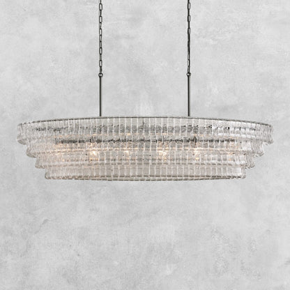 Ghiaccio Oval Chandelier