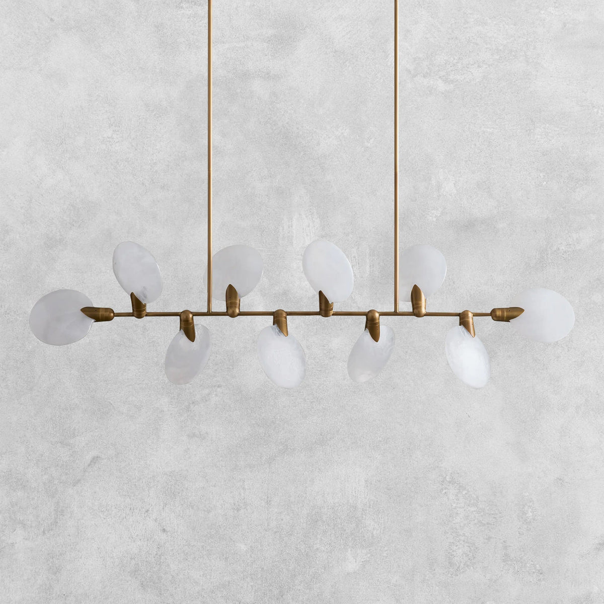 Lyla Linear Chandelier 62"74"