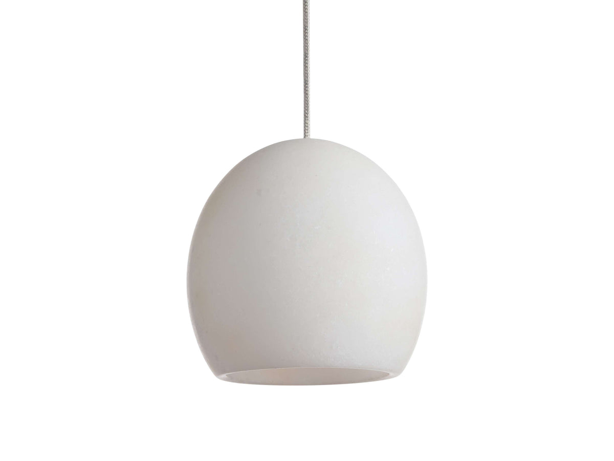 Ewen Natural Alabaster Single Pendant Light 5.5"D