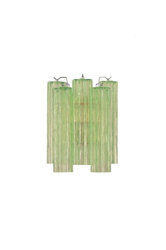 Bright Green Art Glass Wall Lamp | everlamps