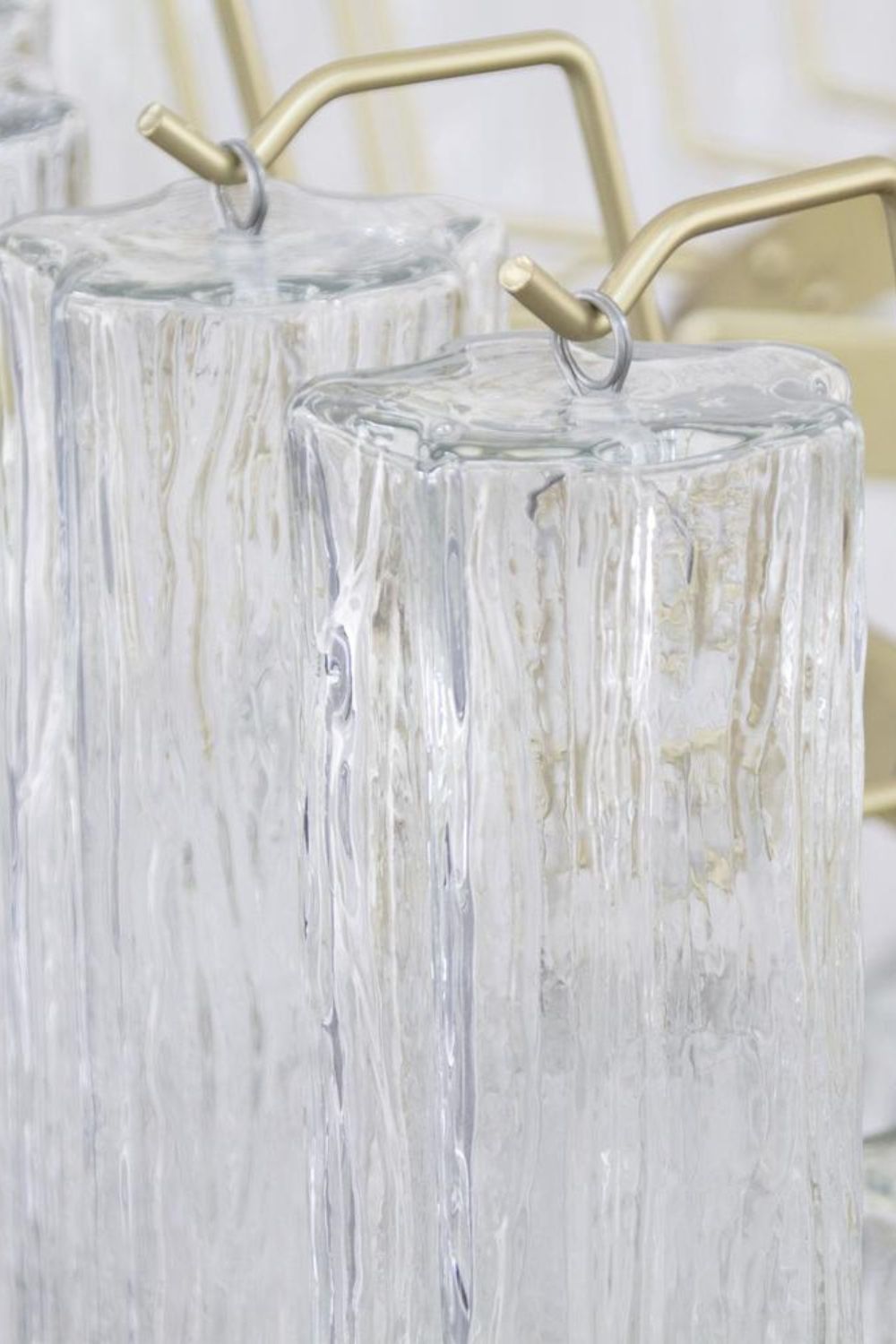1990s Tronchi Art Glass Cascade Chandelier - view 9 | everlamps