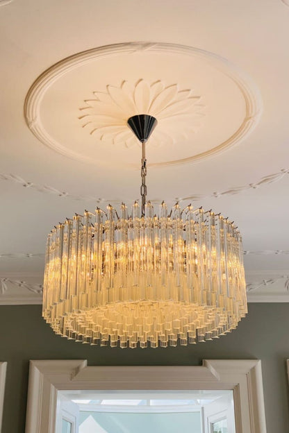 Art Transparent Prism Triedri Chandelier - view 9 | everlamps