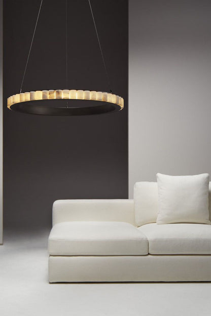 Avalon Halo Chandelier - everlamps