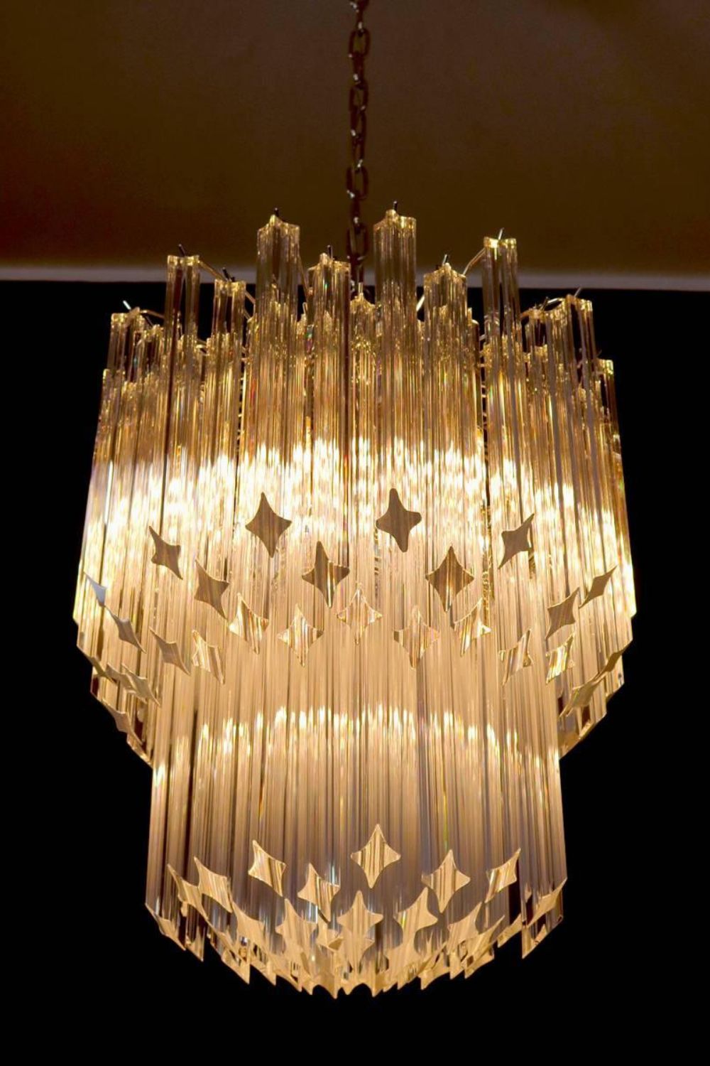 Venini Style Art Quadriedri Chandelier - view 8 | everlamps