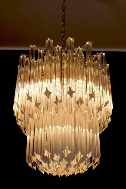 Venini Style Art Quadriedri Chandelier - view 8 | everlamps