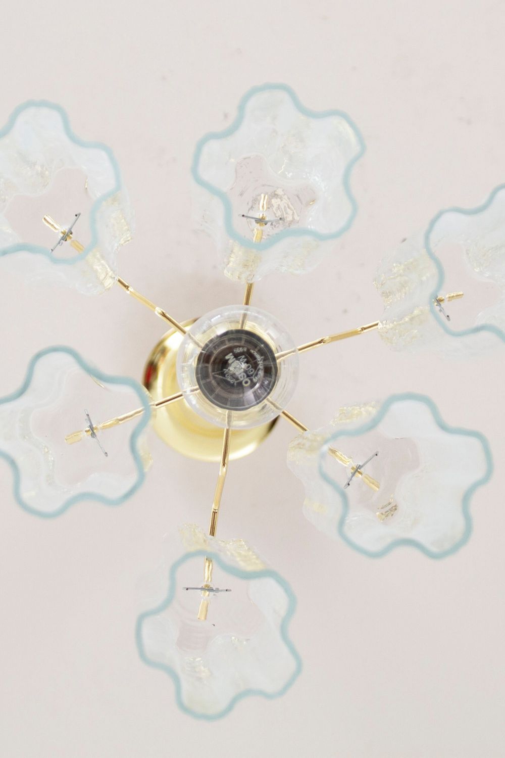 Clear Glass Tronchi Suspension Lamp - view 9 | everlamps