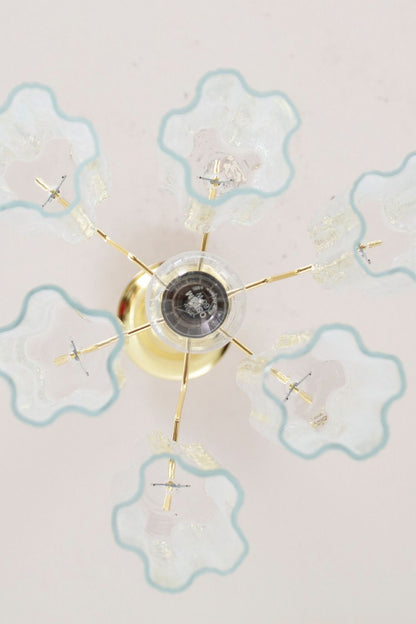 Clear Glass Tronchi Suspension Lamp - view 9 | everlamps
