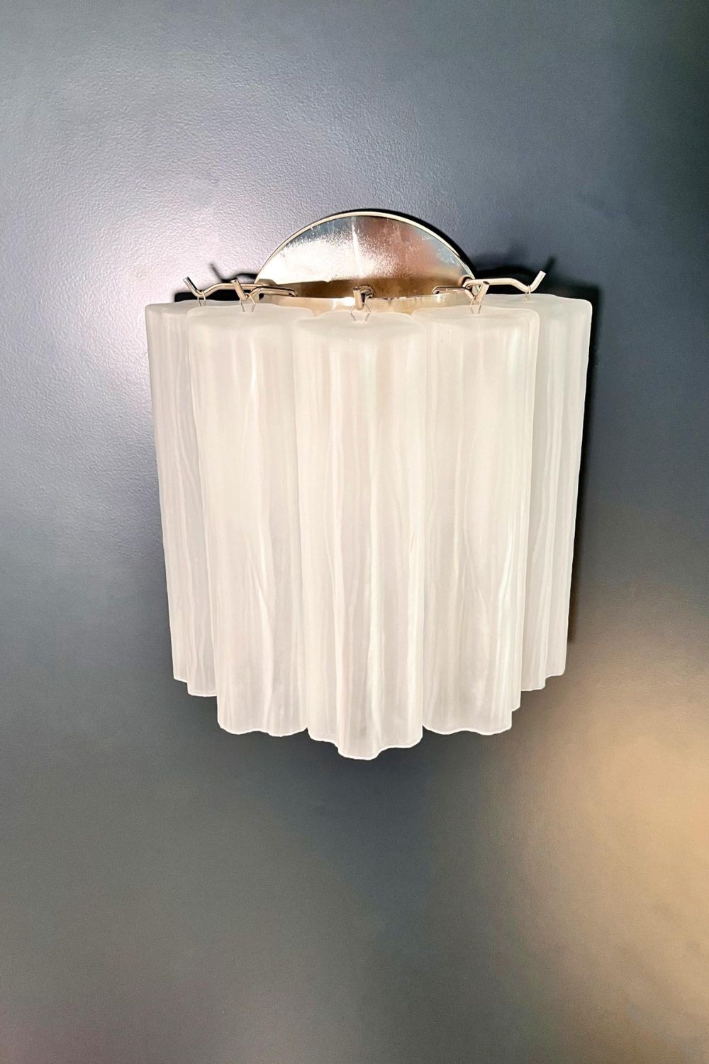 Frosted white Art glass tube wall Lamp - view 8 | everlamps