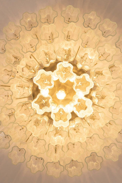 Clear Art Glass Tronchi Ceiling Light - view 11 | everlamps