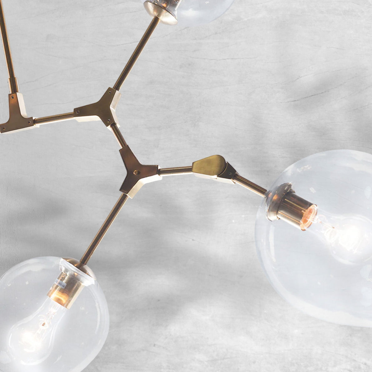 Covington Drop Globe Branching Bubble Chandelier 30''