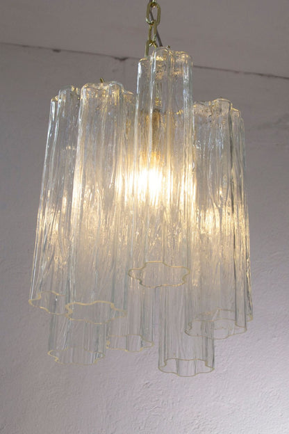 Vintage Art Glass Tronchi Pendant Light - view 7 | everlamps